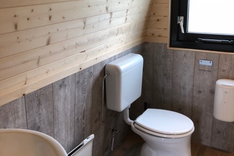 Luxe Woodlodge 2 persoons toilet